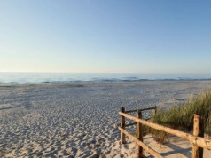 Plaża nad morzem bez parawanów. Wioska na odludziu dla fanów Bałtyku