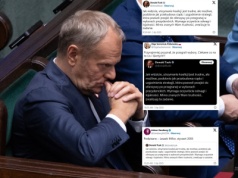 Tusk gasi pożar pistoletem na wodę? 