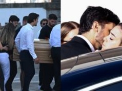 Ostatnie pożegnanie Diogo Joty. Wdowa po 28-letnim piłkarzu, jego trener oraz koledzy z drużyny pojawili się na pogrzebie