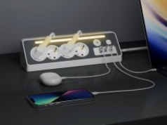 Listwa zasilająca przeciwprzepięciowa Aipsdo LED (4x AC, 2x USB C, USB A) za 59 zł w Amazon PL