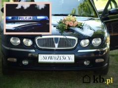 Dekoracje auta ślubnego pod lupą. Za te ozdoby grozi mandat i punkty karne