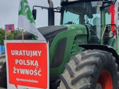 Protest rolników w Szczecinie. Traktory ruszą na granicę