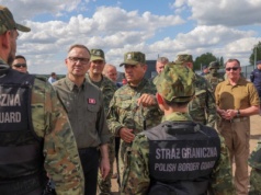 Andrzej Duda na granicy zwrócił się do mundurowych: „Chcę przeprosić”