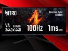Monitor ACER Nitro (34″, 3440x1440px, 100Hz, 1 ms, Curved) za 888 zł w Media Expert