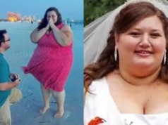W dniu ślubu ważyła prawie ĆWIERĆ TONY. Zrzuciła ponad 130 kg i dziś aż trudno ją rozpoznać: 