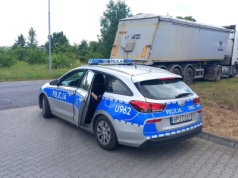 Kompletnie pijany kierowca 40-tonowej ciężarówki!