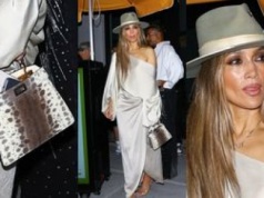 ODMIENIONA Jennifer Lopez drepcze na imprezę, dzierżąc torebkę za 20 tysięcy złotych