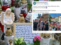 Marsz Milczenia w Toruniu po zabójstwie 24-letniej Klaudii