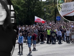 Szpaler ludzi i absolutna cisza. Tysiące ludzi postanowiło oddać hołd zamordowanej Klaudii