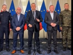 Szef MSWiA na konferencji prasowej ogłasza gotowość kontroli granic