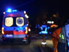 Potrącona kobieta na wózku inwalidzkim
