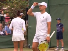 Zieliński przegrał w deblu, ale co się stało potem. Polak w ćwierćfinale Wimbledonu!
