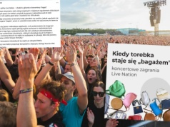 UOKiK chce dać po łapkach Live Nation, za traktowanie torebek jako bagażu
