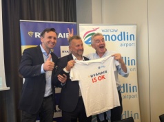 400 mln dolarów inwestycji Ryanaira w Modlin. Cel: ponad 5 mln pasażerów rocznie do 2030 r.