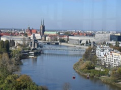 Most Grunwaldzki czeka duży remont. Wrócą kopuły i napisy „Kaiserbrücke”.