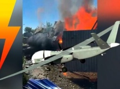 Przekleństwo Altaira! Super-dron Putina w końcu się wzniósł i… runął na dom! Ktoś mu pomógł? (WIDEO)