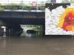 Niż genueński nad Polską. Gwałtowne opady i podtopienia
