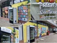 Lodówka społeczna powróciła do Świdnicy. „Każdy może podzielić się żywnością i poczęstować się”