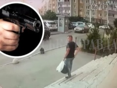 Pięć strzałów z jednego metra! Rosyjski killer zabił pułkownika SBU (WIDEO zdarzenia)