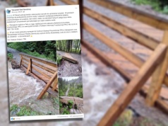 Szlak do Morskiego Oka podtopiony, Tatry zalane. TPN ostrzega: Nie da się przejść