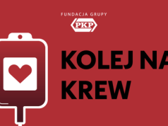 Zbiórka krwi przy dworcu Gdańsk Główny
