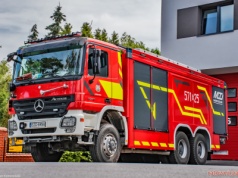Gaśniczy Actros z JRG Zduńska Wola przeszedł renowację