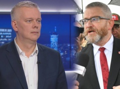 Tomasz Siemoniak reaguje po słowach Brauna. 