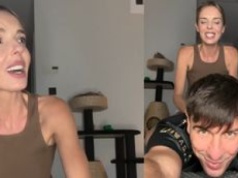 Agnieszka Włodarczyk masuje Roberta Karasia i daje popis wokalny. Triathlonista zachwycony: 