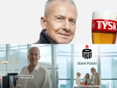 Bogusław Linda reklamuje jednocześnie i PKO BP i Tyskie. Brak profesjonalizmu?