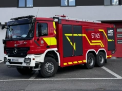 Pełnoletni Actros 3346 6×6 odnowiony dla PSP – ten sprzęt jeszcze długo posłuży