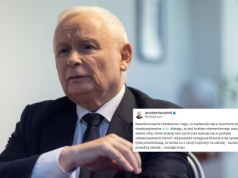 Prezes Kaczyński o Braunie: "Działa on z obcej inspiracji"