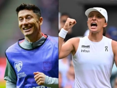 Robert Lewandowski pogratulował Idze Świątek sukcesu. To hit internetu!