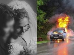 Podpalił auto z żoną w środku i pozorował wypadek dla polisy - wstrząsająca sprawa Elizy i Gabriela