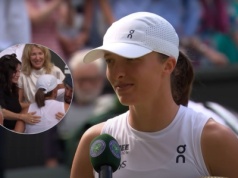 Iga Świątek wygrała Wimbledon. Kibicowała jej gwiazda Przyjaciół