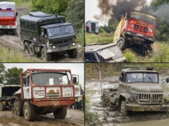 Fotorelacja ze Star Rally Poland 2025 – ciężarowe klasyki podczas zmagań w błocie