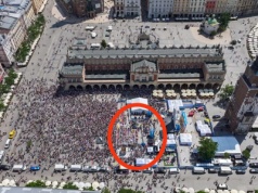 Kraków pokochał wspinaczkę. Ale nie wszyscy kibice byli zadowoleni
