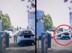 Samochód bez kierowcy potrącił dwie osoby na parkingu szpitala. Właścicielka auta ukarana