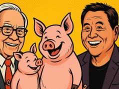 Robert Kiyosaki ostrzega przed “świniami i knurami” na Bitcoinie i patrzy na Warrena Buffetta
