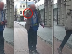 Groza w centrum Łodzi. Przechodzeń straszył kierowcę pistoletem. Zatrzymany