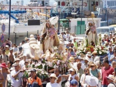 Aresztowanie poszukiwanego podczas Fiestas del Carmen