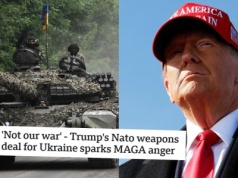 Ruch MAGA wścieka się na Trumpa za zapowiedź dostaw broni dla Ukrainy