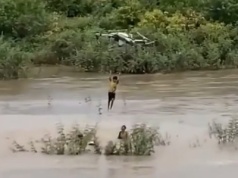 Rolnik uratował dronem dwoje dzieci