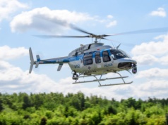 Bell 407 już w powietrzu. Nowy śmigłowiec operacyjny łódzkiej policji [ZDJĘCIA]