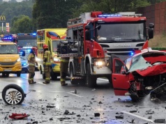 Tragiczny wypadek na S52: Kierowca zginął po jeździe pod prąd korytarzem życia