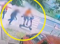 Wypadek w Zielonej Górze. Hulajnogą wjechał w pieszego – jest nagranie