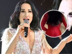Justyna Steczkowska wskoczyła w ciasny kombinezon. Podkreśla jej wszystkie atuty