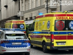 Ojciec wypadł z balkonu i umierał na oczach syna. Tragedia w centrum Warszawy