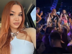 Natalisa od Fagaty – rzuciła się na fana na koncercie