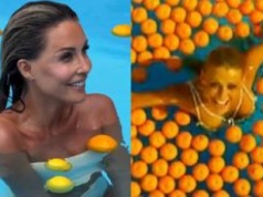 Małgorzata Rozenek pluska się w basenie jak Mandaryna w 