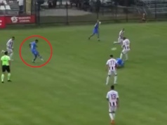 Gol sezonu już w 1. kolejce? Tylko spójrz, co zrobił piłkarz Stali [WIDEO]